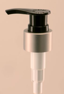 24-410 28-410 Matte Gold Lotion Pump , Metal Soap Dispenser Pump OEM Accept