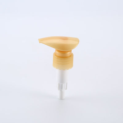 28/410 Clear Bottle Pump , Ribbed Liquid Soap Plastic Pump Cap