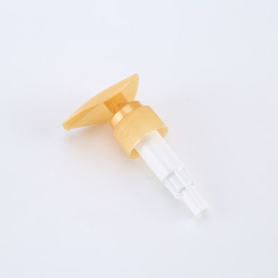28/410 Clear Bottle Pump , Ribbed Liquid Soap Plastic Pump Cap
