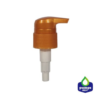 Not Spill 28mm 33mm Shampoo Bottle Dispenser Pump with Ribbed Closure