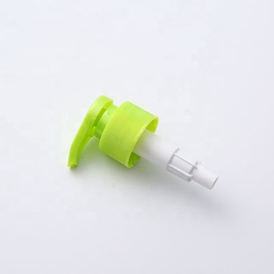 2.0g 2.3g Green Plastic Lotion Pumps Smooth Closure Custom Logo