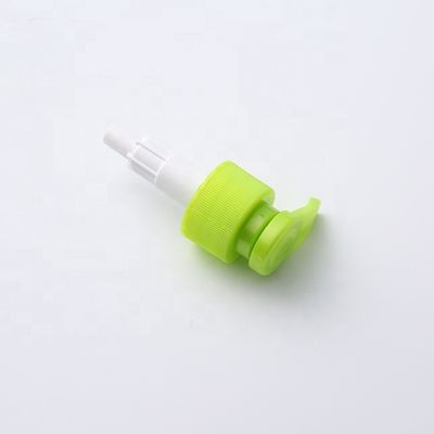 2.0g 2.3g Green Plastic Lotion Pumps Smooth Closure Custom Logo
