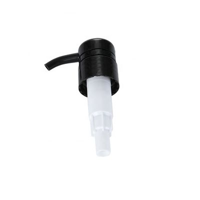 4CC 1 Gallon Shampoo Pump 0.14ml/T Black Screw Lock Plastic Soap Dispenser Pump Tops