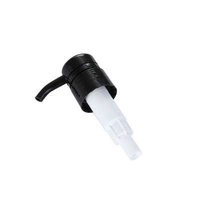 4CC 1 Gallon Shampoo Pump 0.14ml/T Black Screw Lock Plastic Soap Dispenser Pump Tops