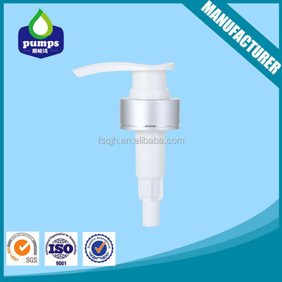 33/410 Aluminum Liquid Soap Dispenser Pump Cap OEM ODM With Plastic Bottle