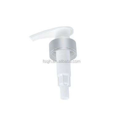 33/410 Aluminum Liquid Soap Dispenser Pump Cap OEM ODM With Plastic Bottle