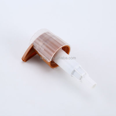 33/410 4cc Plastic Transparent Cover Body Wash Lotion Dispenser Pump