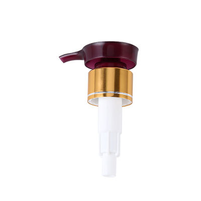 OEM Brushed Gold Airless Cosmetic Soap Lotion Pump 24/415
