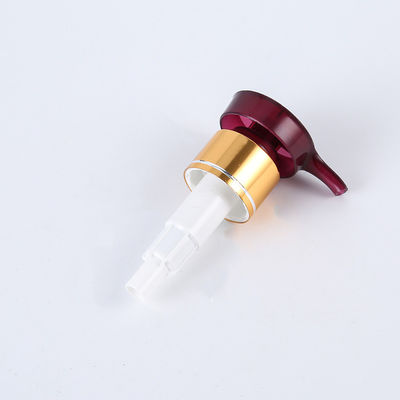 OEM Brushed Gold Airless Cosmetic Soap Lotion Pump 24/415