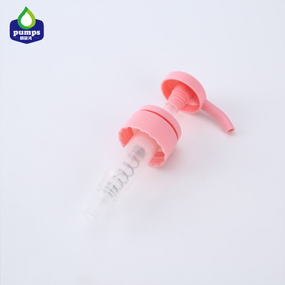 OEM ODM Lotion Dispenser Pump Plastic PP Ribbed Screw Cover Lotion Transfer Non Spill