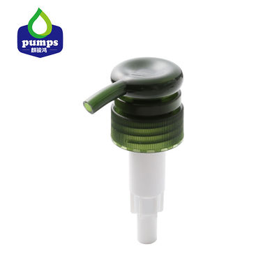 Plastic Shampoo Lotion Pump Head Screw Cover Non Spill White Soap Pump