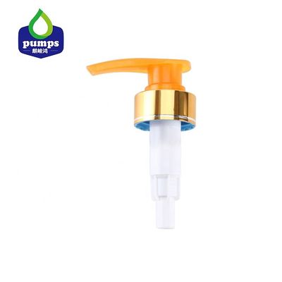 অ্যালুমিনিয়াম গোল্ড লোশন পাম্প 24-410 28-410 33-410 স্ক্রু কভার অ্যান্টিব্যাকটেরিয়াল সাবান পাম্প