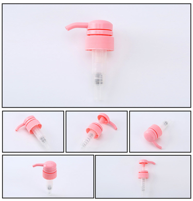 OEM ODM Lotion Dispenser Pump Plastic PP Ribbed Screw Cover Lotion Transfer Non Spill